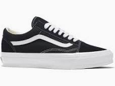 vans og style 36 lx suede canvas black/ true w