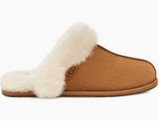 UGG WOMENS SCUFFETTE 2 CHESNUT